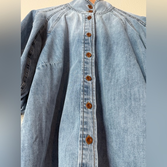 ZIMMERMANN Alight Lantern Sleeve Shirt - Picture 2 of 6